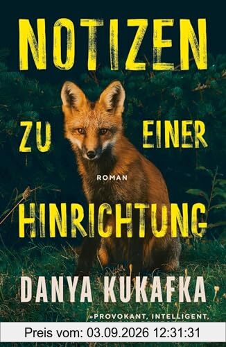 Notizen zu einer Hinrichtung: Roman