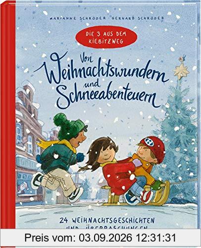 Von Weihnachtswundern und Schneeabenteuern: 24 Weihnachtsgeschichten und -überraschungen