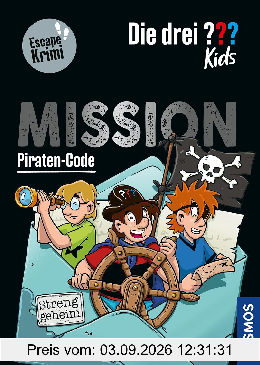 Die drei ??? Kids, Mission Piraten-Code: Escape-Krimi