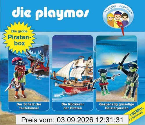 Die Playmos: Die große Piraten-Box.
