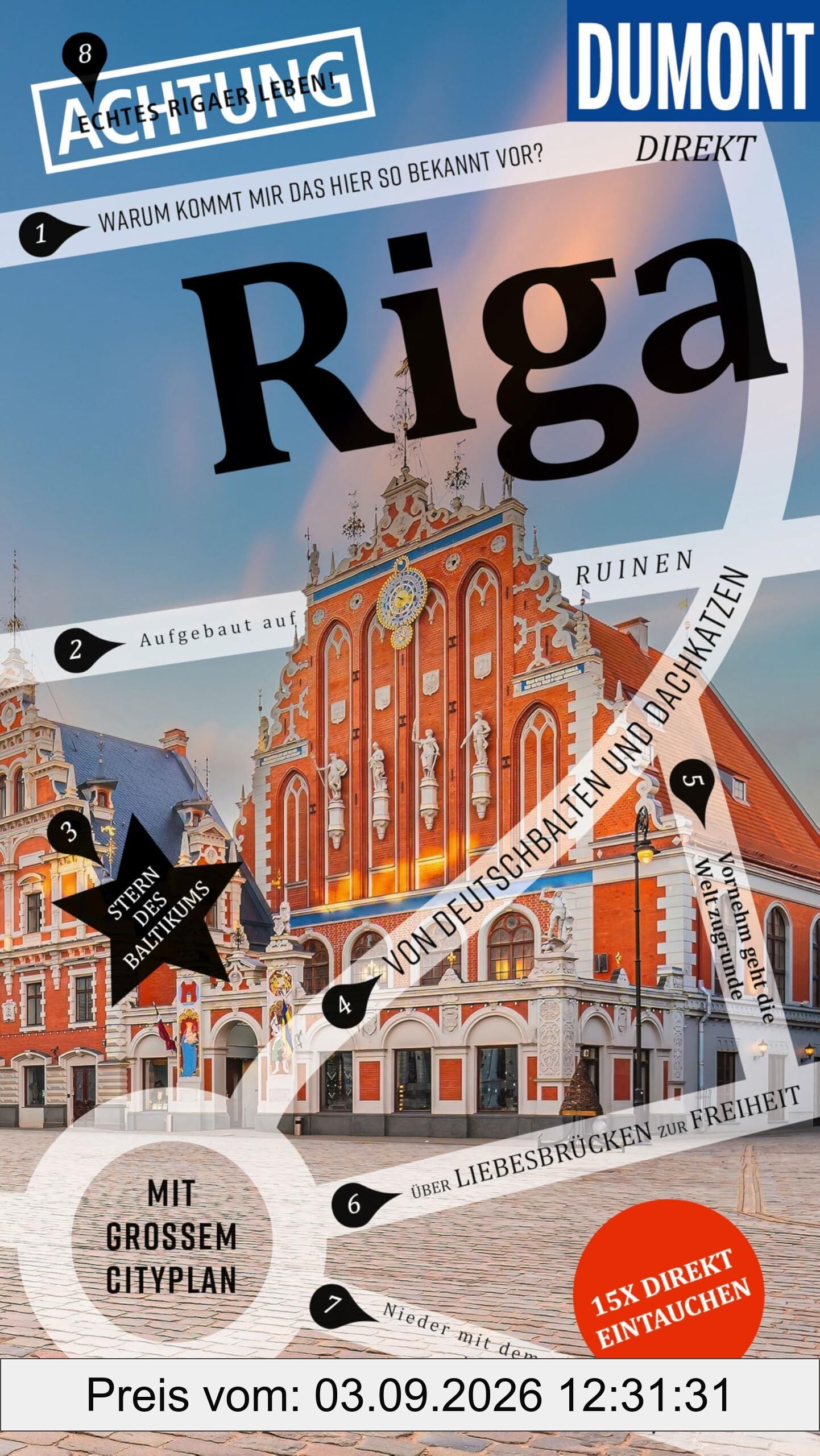 DUMONT direkt Reiseführer Riga