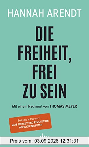 Die Freiheit, frei zu sein