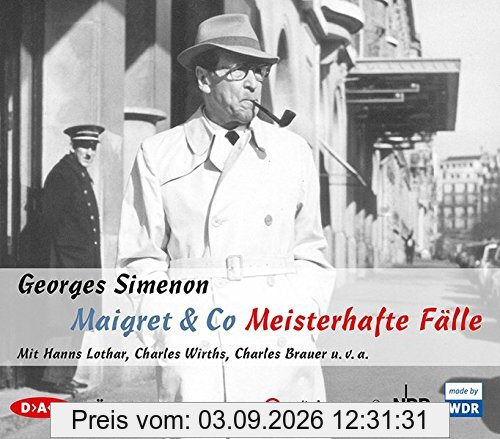 Maigret & Co - Meisterhafte Fälle: Hörspiele (5 CDs)