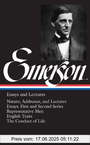 Binding : Gebundene Ausgabe, Label : Library of America, Publisher : Library of America, NumberOfItems : 1, PackageQuantity : 1, medium : Gebundene Ausgabe, numberOfPages : 1150, publicationDate : 1983-11-15, releaseDate : 1983-11-15, authors : Emerson, Ralph Waldo, languages : english, ISBN : 0940450151