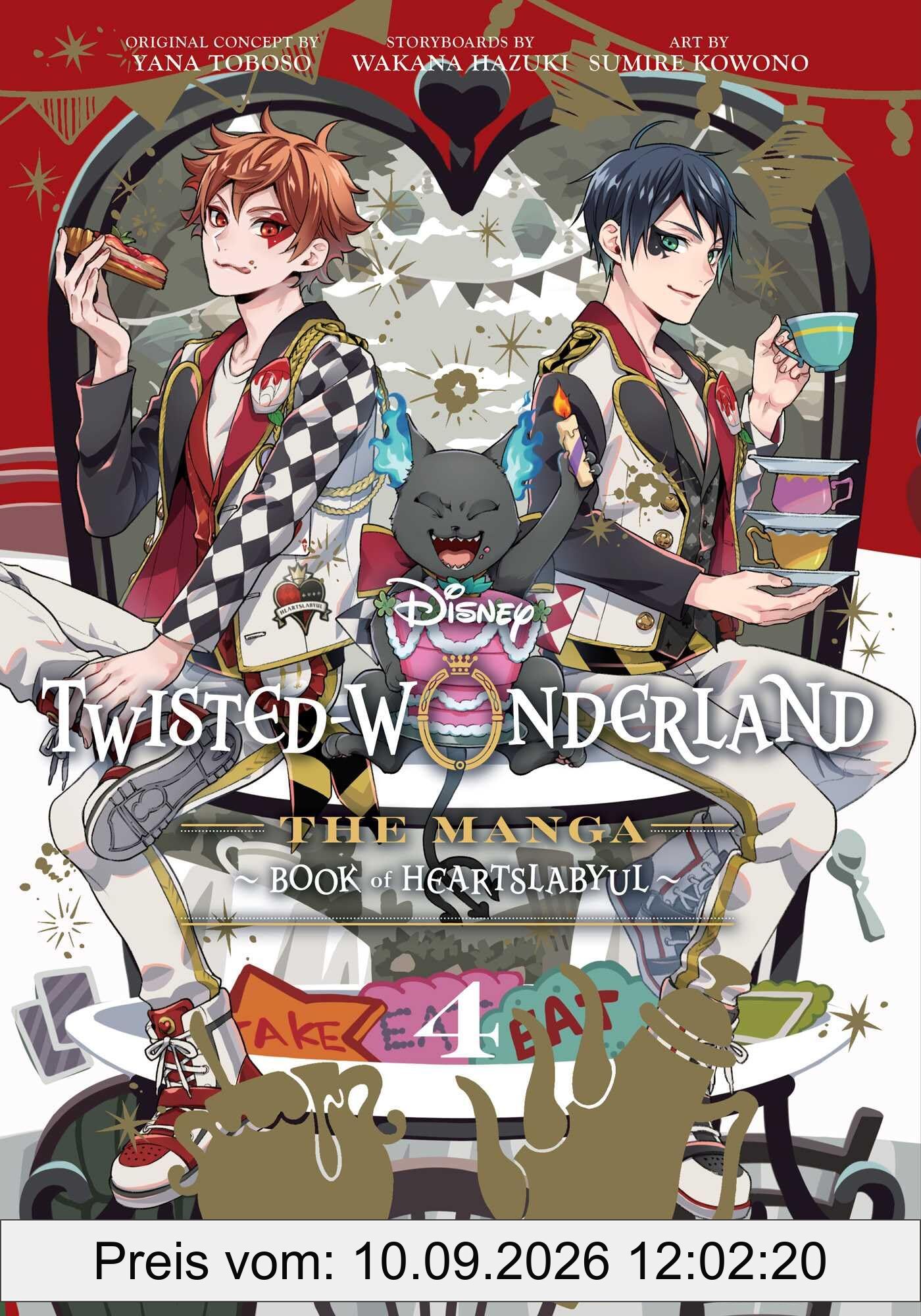 Disney Twisted-Wonderland, Vol. 4 The Manga: Book of Heartslabyul (DISNEY TWISTED WONDERLAND MANGA GN, Band 4)