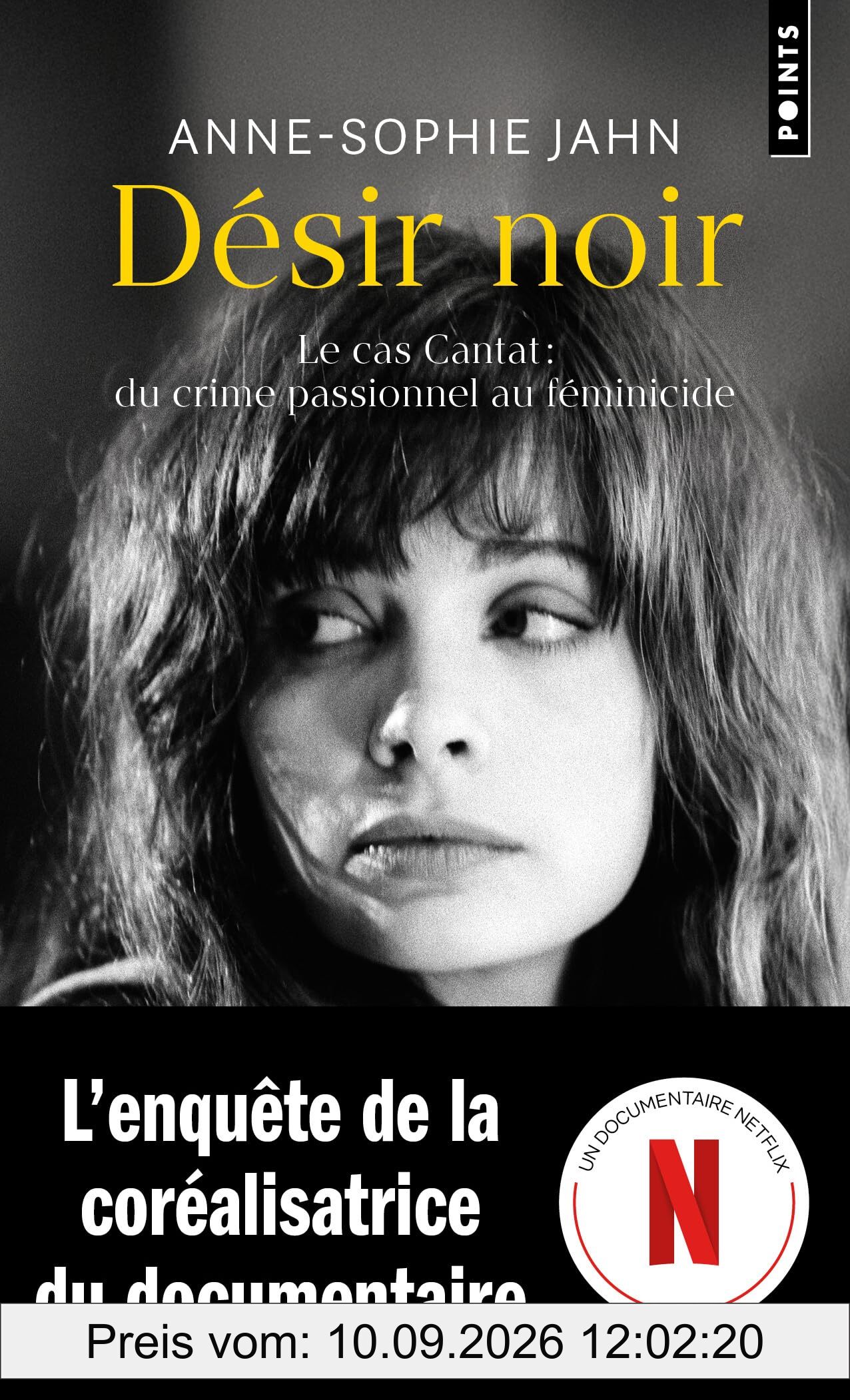 Désir noir : le cas Cantat, du crime passionnel au féminicide : récit
