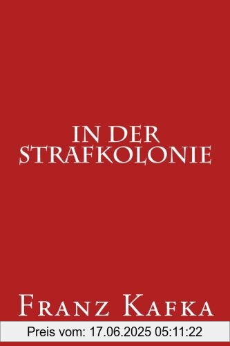 Binding : Taschenbuch, Label : CreateSpace Independent Publishing Platform, Publisher : CreateSpace Independent Publishing Platform, medium : Taschenbuch, numberOfPages : 30, publicationDate : 2014-07-18, authors : Franz Kafka, languages : german, ISBN : 1500558826