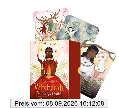 Witchcraft Frühlings-Orakel: 44 Karten mit Begleitbuch - Deutsche Ausgabe von Seasons of the Witch Beltane Oracle