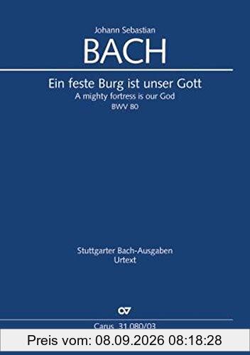 Ein feste Burg ist unser Gott (Klavierauszug): Kantate zum Reformationsfest. BWV 80