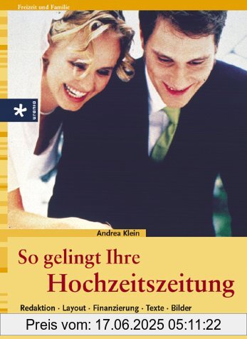 Binding : Gebundene Ausgabe, Label : Urania, Freiburg, Publisher : Urania, Freiburg, medium : Gebundene Ausgabe, numberOfPages : 96, publicationDate : 2002-01-01, authors : Andrea Klein, languages : german, ISBN : 3332013335