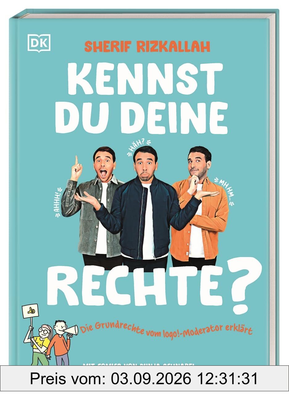 Kennst du deine Rechte?: Die Grundrechte vom logo!-Moderator erklärt. Menschenwürde, Freiheit, Gleichheit: 16 Rechte aus dem Grundgesetz kennen und verstehen. Für Kinder ab 10 Jahren