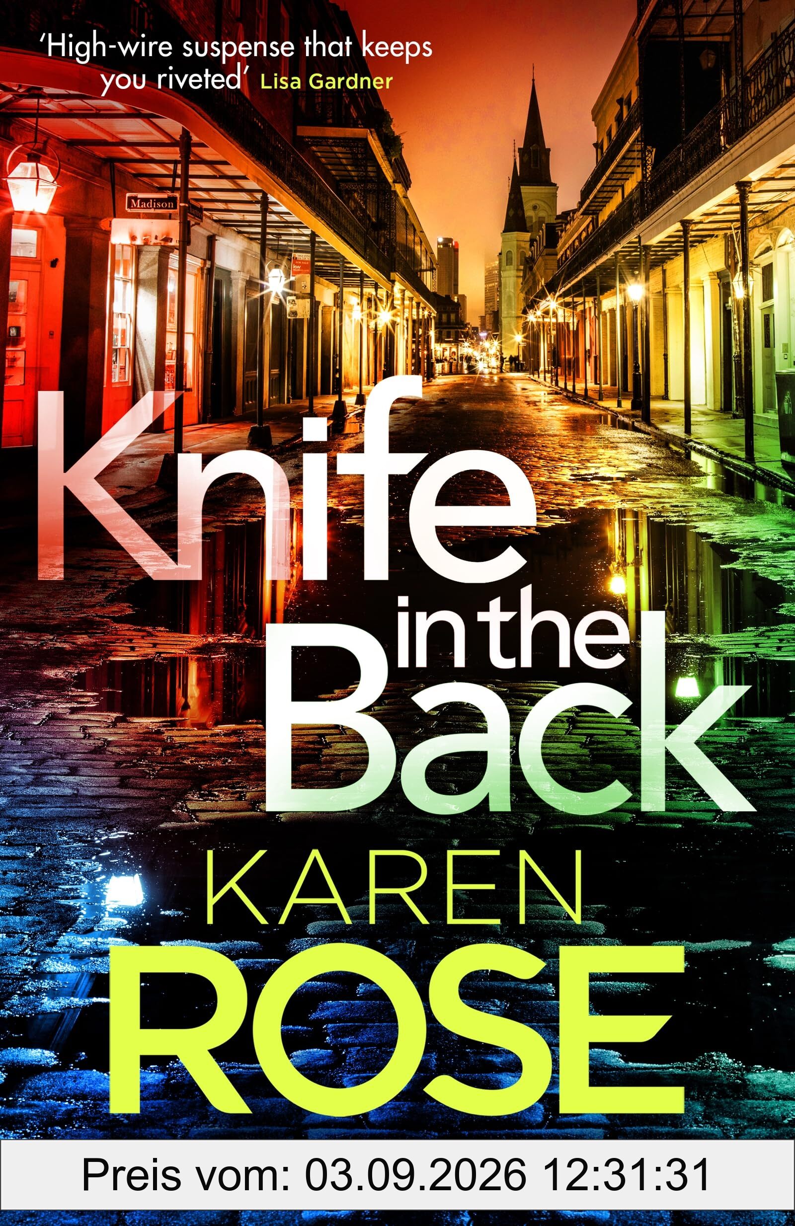 Knife in the Back: the brand new page-turner from the queen of suspense (The New Orleans Series)