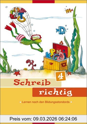 Renate Andreas Deutsch Lernhilfen - Ausgabe 2006 Für Die Grundschule, Schreib Richtig 4, Arbeitsheft 4