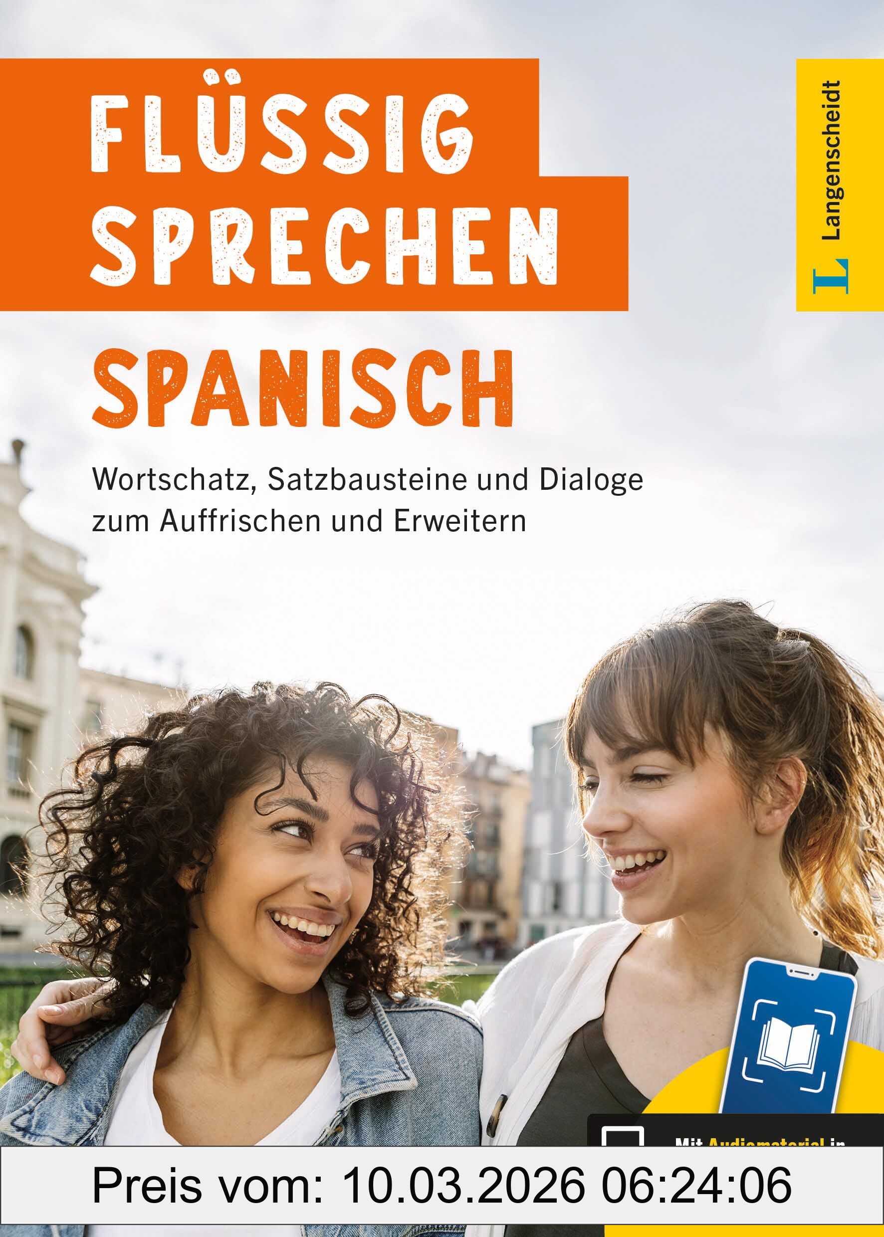 unbekannt Langenscheidt Flüssig Sprechen Spanisch, Spanisch - Deutsch / Deutsch - Spanisch Mit Audiomaterial In Der Scan2Learn-App