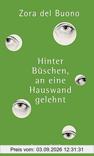 Hinter Büschen, an eine Hauswand gelehnt: Roman