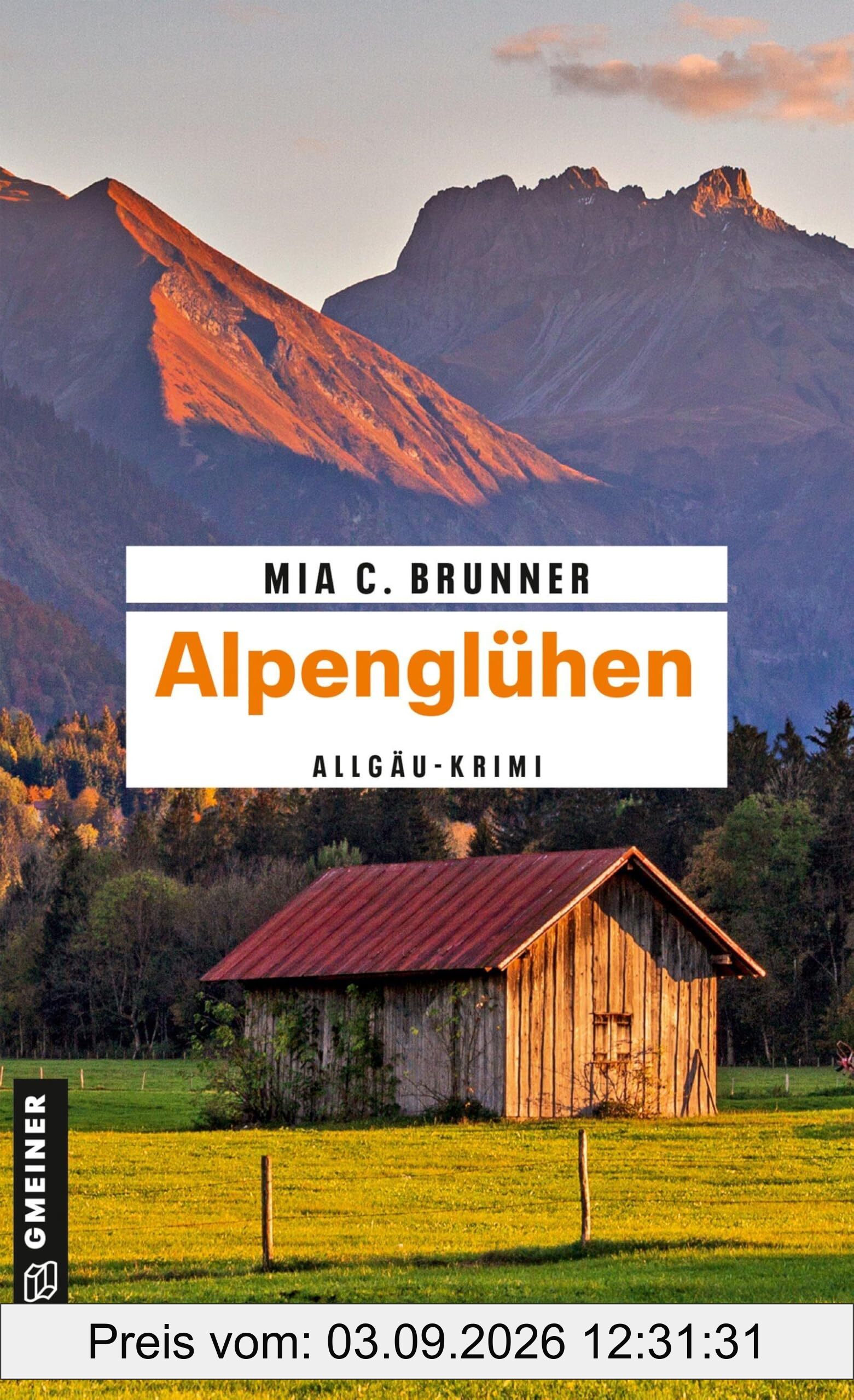 Alpenglühen: Kriminalroman (Kommissare Jessica Grothe und Florian Forster)