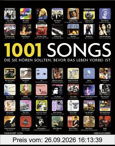 1001 Songs: die Sie hören sollten, bevor das Leben vorbei ist