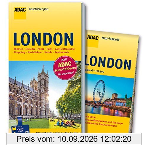 ADAC Reiseführer plus London: mit Maxi-Faltkarte zum Herausnehmen