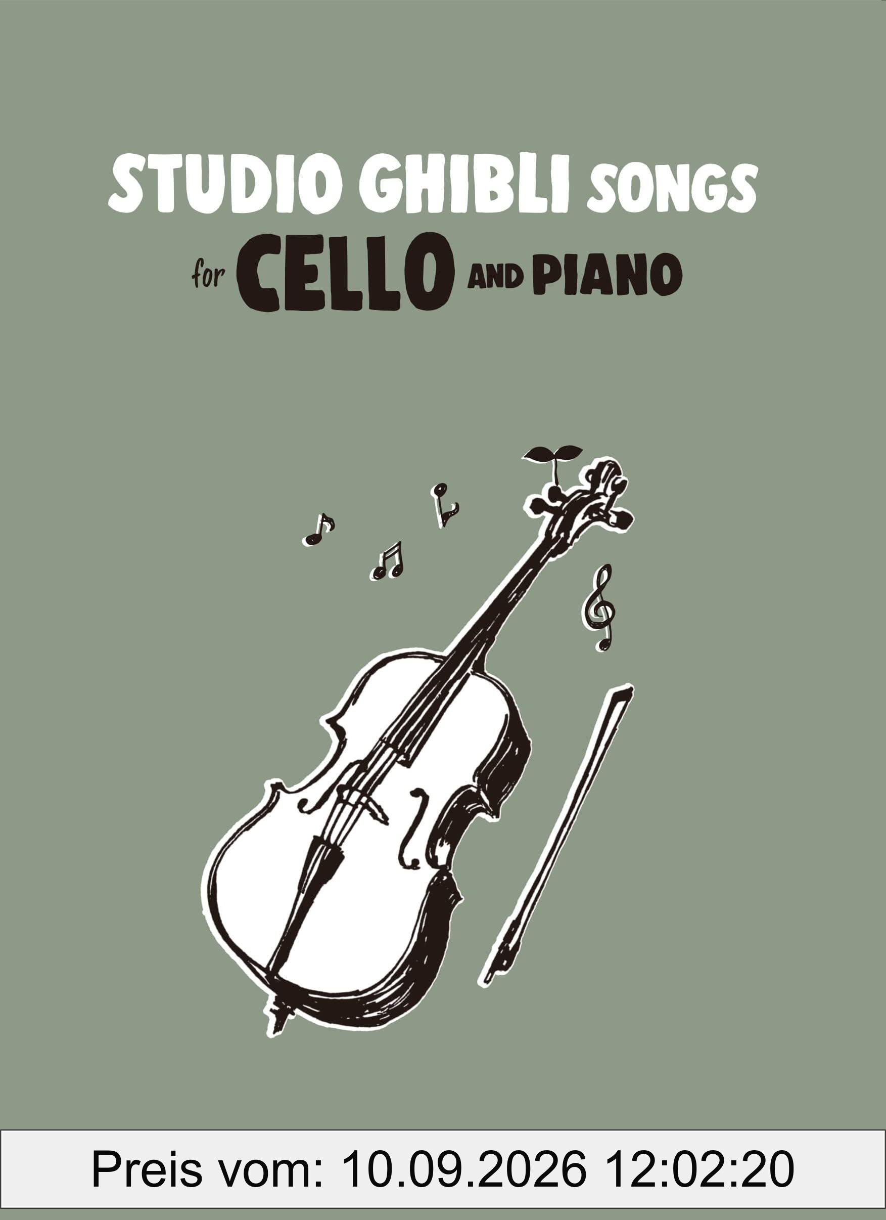 JOE HISAISHI : STUDIO GHIBLI SONGS FOR CELLO AND PIANO - VIOLONCELLE ET PIANO