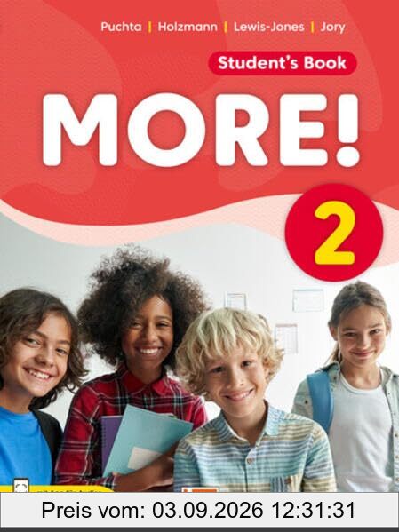 MORE! 2 Student's Book mit E-Book+: SbNr 216081 (Helbling Languages)