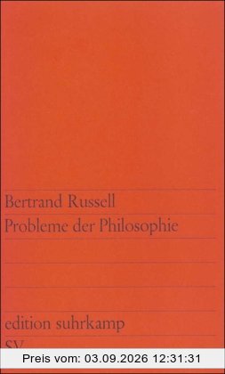 Probleme der Philosophie (edition suhrkamp)