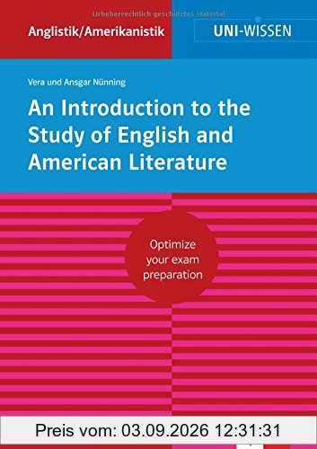 An Introduction to the Study of English and American Literature