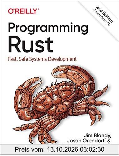 Programming Rust: Fast, Safe Systems Development