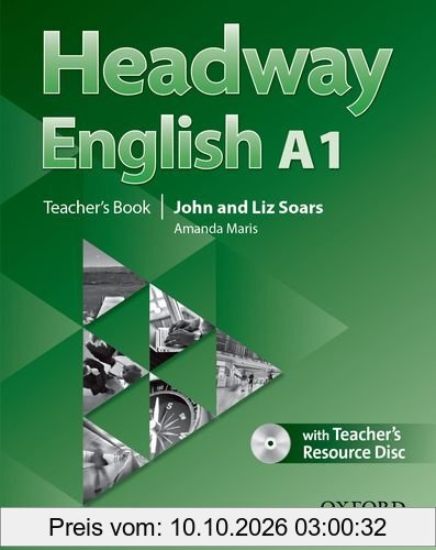 Headway English: A1 Teacher's Book Pack (DE/AT), with CD-ROM