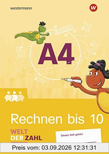 Welt der Zahl Inklusiv - Ausgabe 2021: Inklusionsheft A4: Rechnen bis 10 (Welt der Zahl: Inklusionsmaterialien - Ausgabe 2021)