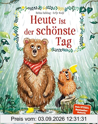 Heute ist der schönste Tag.: Geschenkbuch für Mädchen und Jungen, Bilderbuch mit der wichtigen Botschaft: Jeder Tag ist so schön, wie wir ihn uns selbst machen!