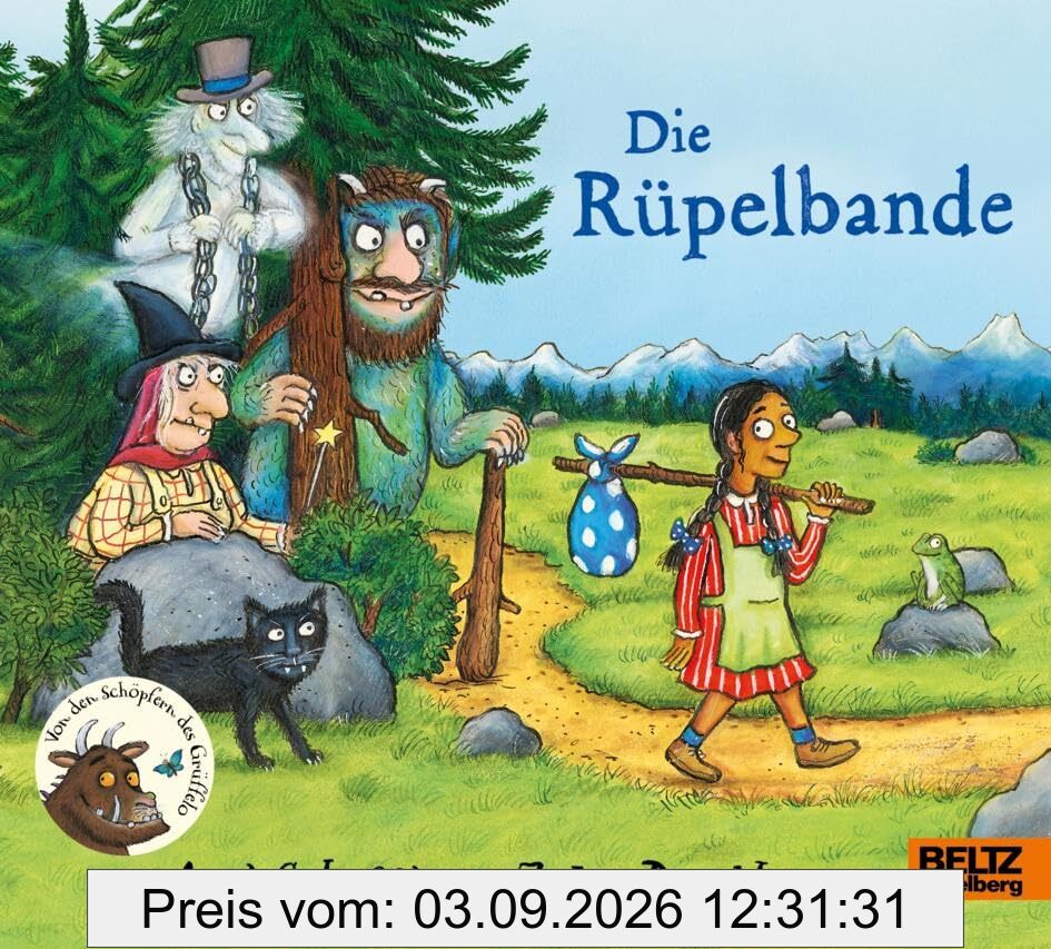 Die Rüpelbande: Vierfarbiges Pappbilderbuch. Aus dem Englischen übertragen von Salah Naoura