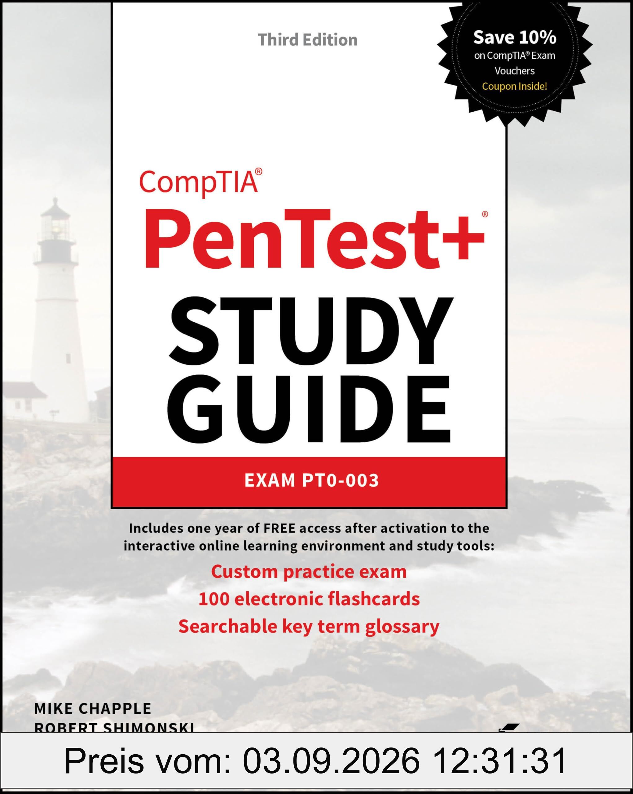 CompTIA PenTest+ Study Guide: Exam PT0-003 (Sybex Study Guide)