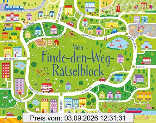 Mein Finde-den-Weg-Rätselblock