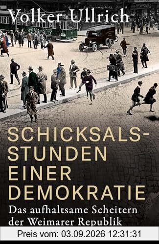 Schicksalsstunden einer Demokratie: Das aufhaltsame Scheitern der Weimarer Republik