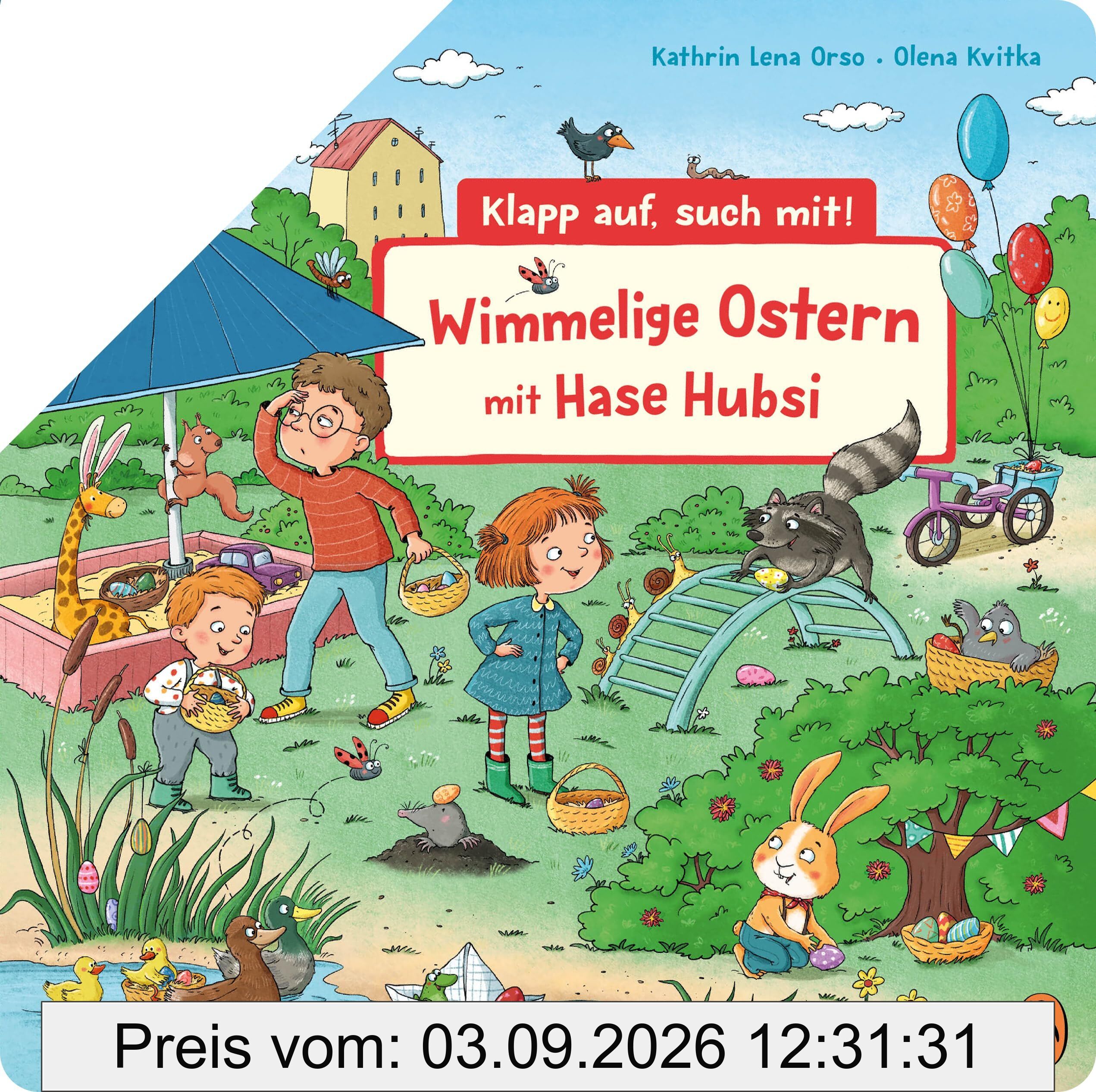 Wimmelige Ostern mit Hase Hubsi