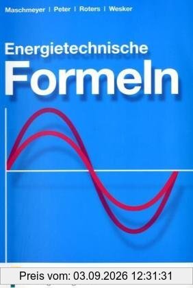 Energietechnische Formeln. Formelsammlung