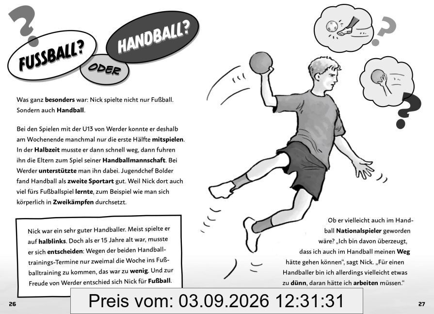 Mein Fußballheld Nick Woltemade - Seine Geschichte, seine Spiele, seine Rekorde