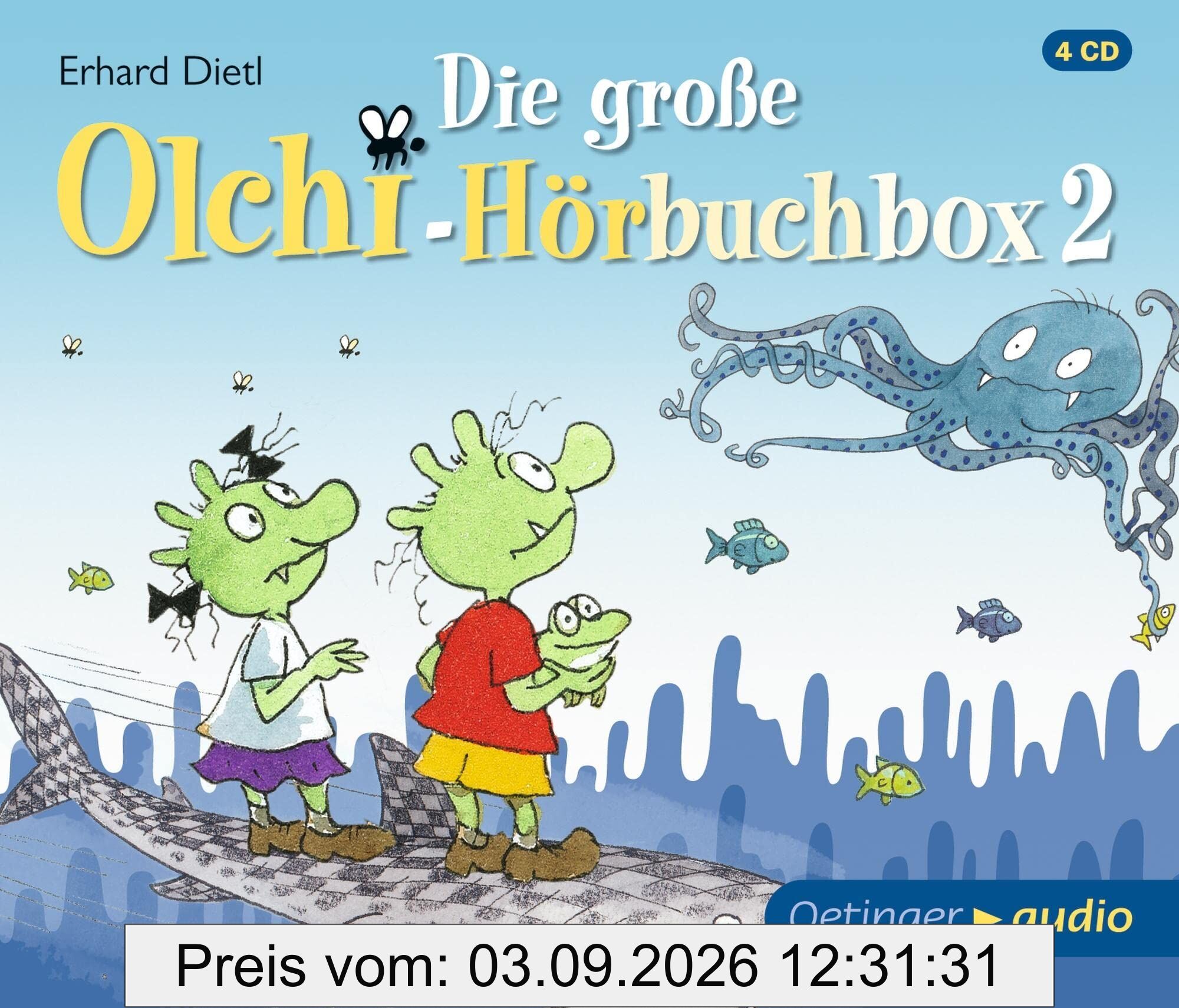 Die große Olchi-Hörbuchbox 2 (4 CD)