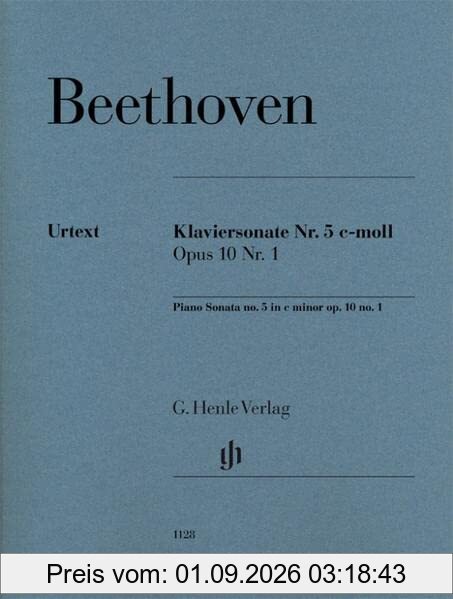 Klaviersonate Nr. 5 c-moll op. 10 Nr. 1; Perahia-Ausgabe: Instrumentation: Piano solo (G. Henle Urtext-Ausgabe)