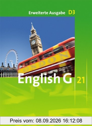 English G 21 - Erweiterte Ausgabe D: Band 3: 7. Schuljahr - Schülerbuch: Kartoniert