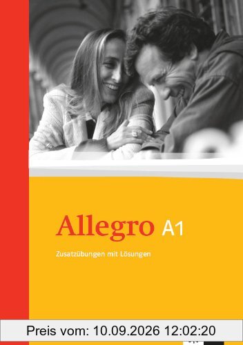 Allegro 1. Grammatische Zusatzübungen. Mit Lösungen