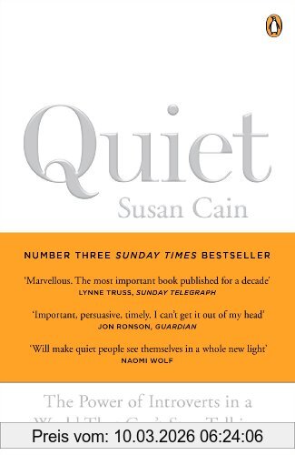 Susan Cain Quiet, The Power Of Introverts In A World That Can't Stop Talking