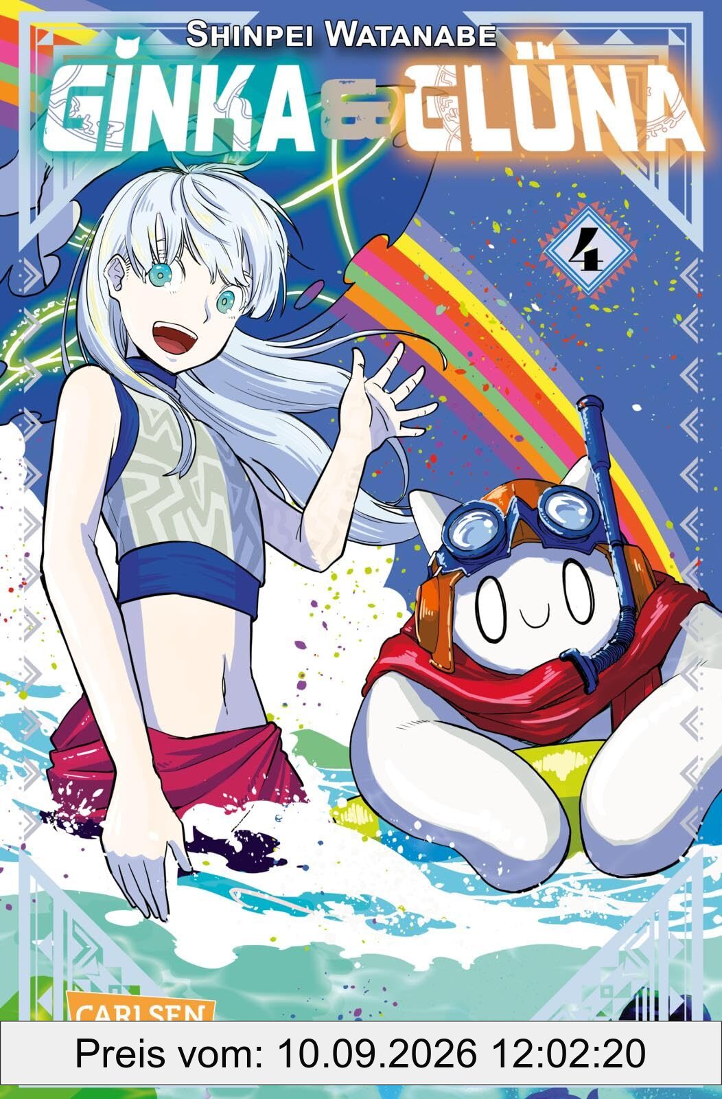 Ginka und Glüna 4: Winterliche Manga-Serie für Jugendliche mit magischen Abenteuern und einer einzigartigen Freundschaft!