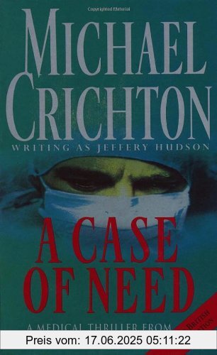 Binding : Taschenbuch, Edition : New Ed, Label : Arrow, Publisher : Arrow, NumberOfItems : 1, PackageQuantity : 1, medium : Taschenbuch, numberOfPages : 432, publicationDate : 1995-12-07, releaseDate : 1995-12-07, authors : Michael Crichton, languages : english, ISBN : 009960101X