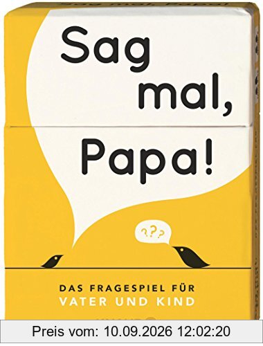 Sag mal, Papa!: Das Fragespiel für Vater und Kind