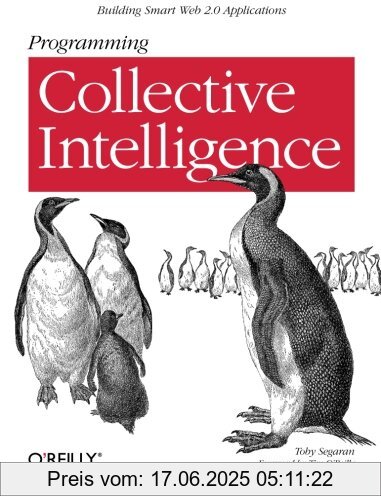 Binding : Taschenbuch, Edition : 1, Label : O'Reilly Media, Publisher : O'Reilly Media, NumberOfItems : 1, medium : Taschenbuch, numberOfPages : 334, publicationDate : 2007-09-01, authors : Toby Segaran, publishers : O`Brien, Mary Treseler, languages : english, ISBN : 0596529325