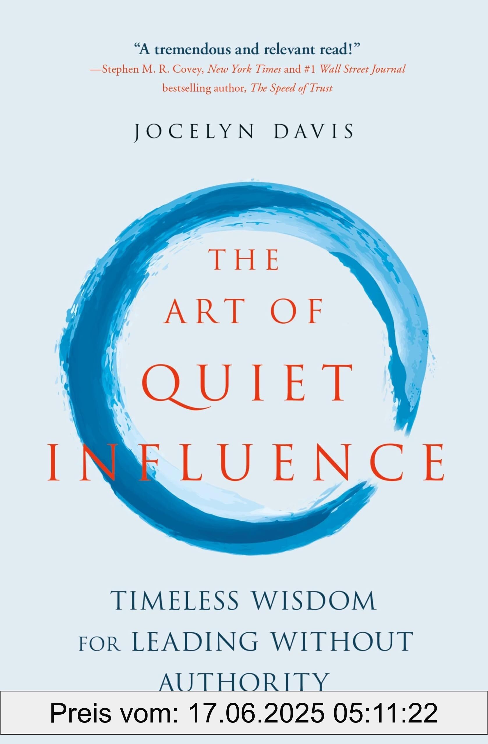 Binding : paperback, Label : The Art of Quiet Influence : Timeless Wisdom for Leading Without Authority, NumberOfItems : 1, medium : paperback, numberOfPages : 288, publicationDate : 2022-12-08, releaseDate : 2022-12-08, languages : english, ISBN : 1529399076