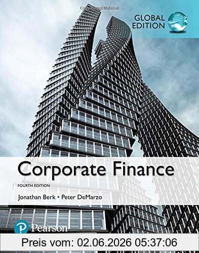 Jonathan Berk Corporate Finance, Global Edition