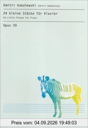 24 Kleine Stücke Op 39. Klavier