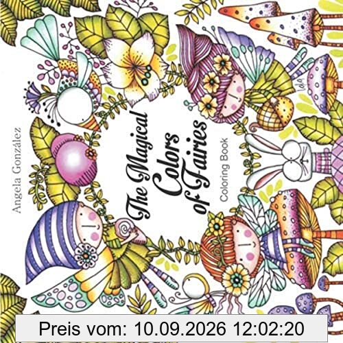 The Magical Colors of Fairies: Coloring Book